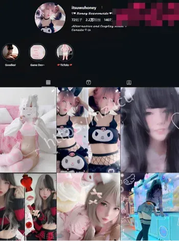 加拿大混血网红itsuwuhoney